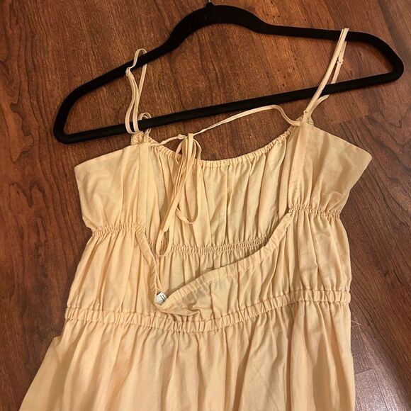 Vince Ruched Midi Cami Dress Small EUC - Picture 5 of 6